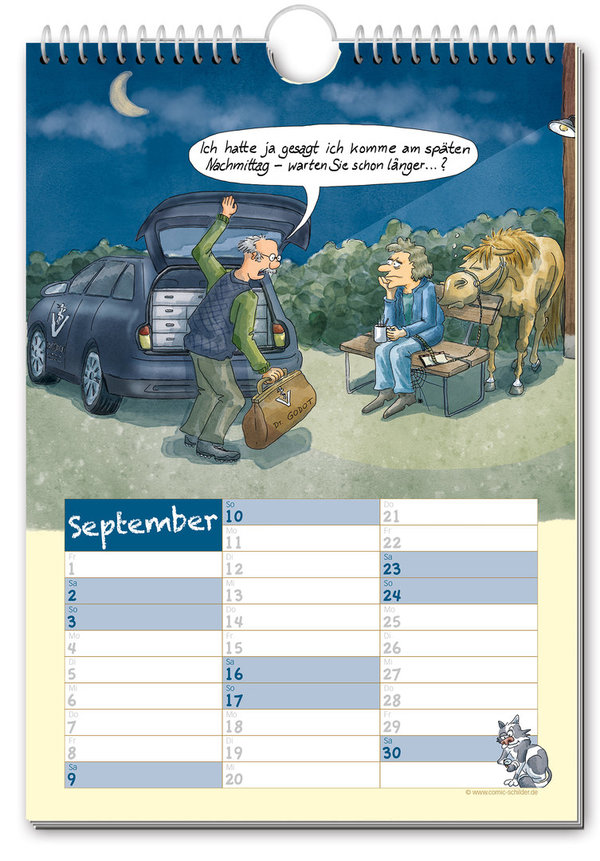 Comic-Kalender "Geschichten vom Pferd 2023"