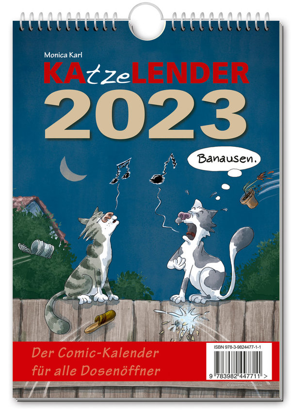 Comic-Kalender "KAtzeLENDER 2023"