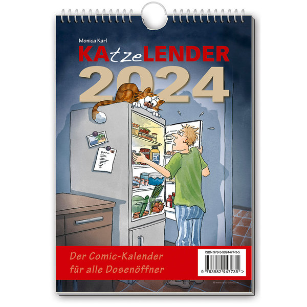Comic-Kalender "KAtzeLENDER 2024"